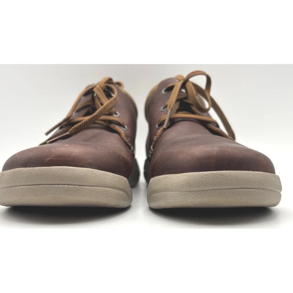 Clarks Collection Extreme Comfort Brown Leather Chukka Boots Mens 9.5
